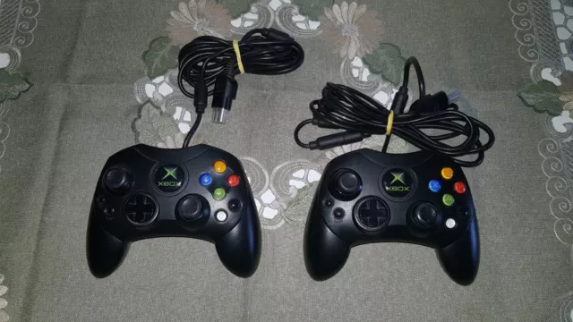 2 x Original XBox Classic Controller - Guter Zustand