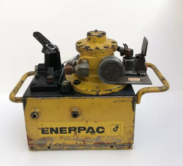 Enerpac Pam9208N Pneumatic Air Hydraulic Pump/ Power Pack 700 Bar/10,000 Psi #2