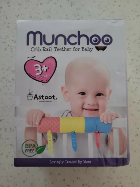 Munchoo Crib Rail Teether for Baby (VRS-079).New