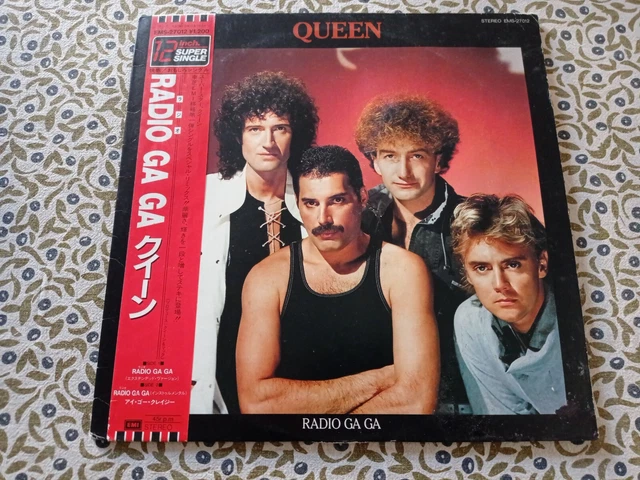 Original japonais Maxi 12" QUEEN /RADIO GAGA -EMI 27012