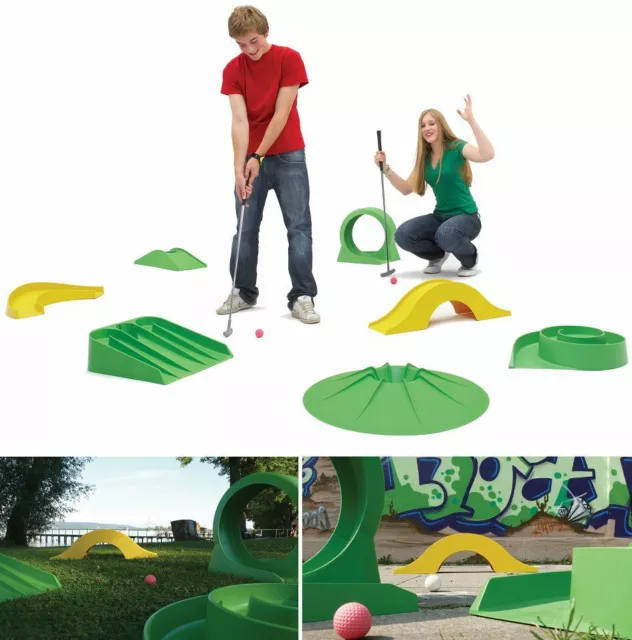 myminigolf Minigolf-Set putting XL mit 13 Hindernissen 2