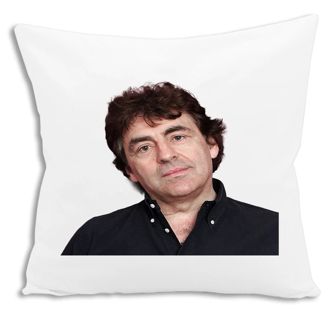 Housse de coussin - Michel Sardou - 40x40 cm - Tissu Peau de pêche