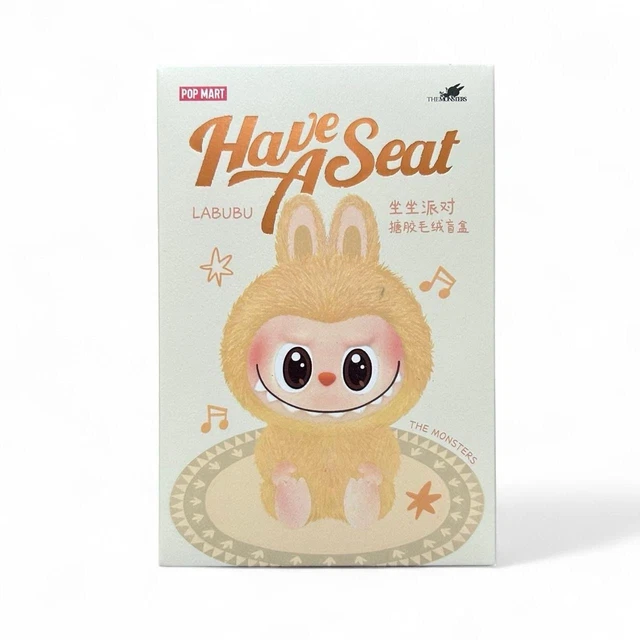 GENUINE POP MART Labubu The Monsters Have A Seat Plush - Blind Box £21. ...