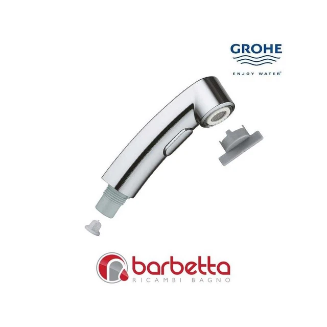 Doccetta Estraibile Grohe Zedra - Ricambio Cromo 46312IE0, Ritorno Automatico - Foto 6