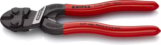 KNIPEX 7101200 8" CoBolt High Leverage Compact Bolt Cutters