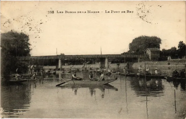 CPA Les Bords de la Marne - Le Pont de Bay (275012)