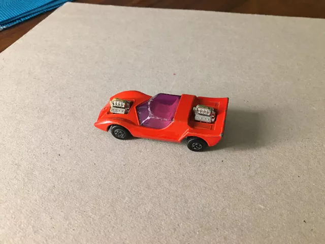 Matchbox Superfast N°4 - Gruesome Twosome - orange