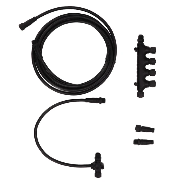 Pour NMEA 2000 Backbone Drop Cables Multiport Tee Terminators Kit 5Pin M12