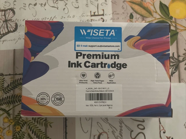 WISETA HP 903XL Nero/Ciano/Magenta/Giallo Cartucce d'Inchiostro Multipack
