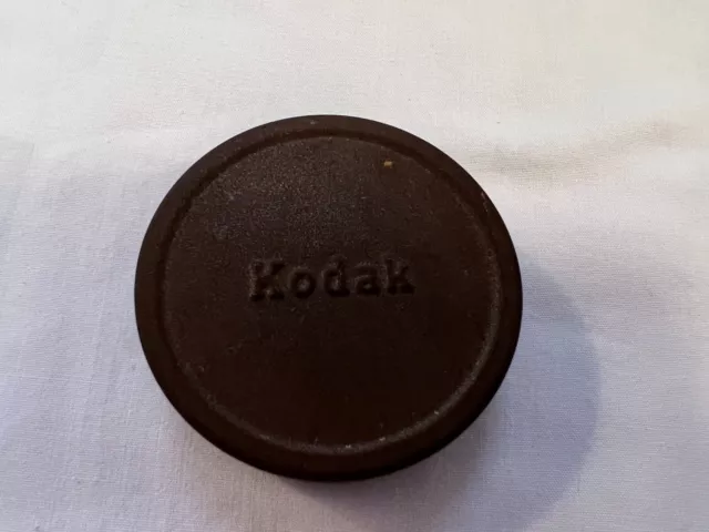 VINTAGE KODAK COMPANY EMPTY METAL FILM TIN CANISTER 2" Diameter 3/4" Height