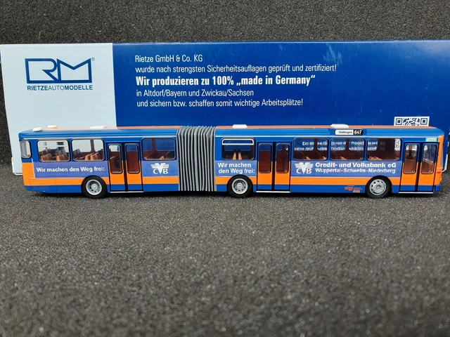 Bus Man SL 200 Stadtwerke Mönchengladbach – Rietze 72349-2 – Échelle 1/87 – Neuf