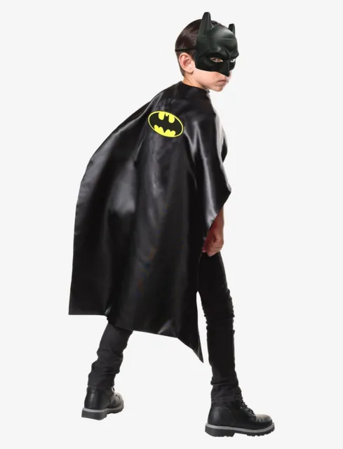 Batman Maske und Umhang Kostüm Rubies für Kinder Jungen Avengers Superheld