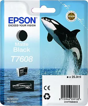C13T76084010 - cartuccia d'inchiostro originale - colore nero matte - per Epso