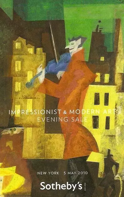 Sotheby's Impressionist Modern Art Evening Sale Pocket Auction Catalog May 2010