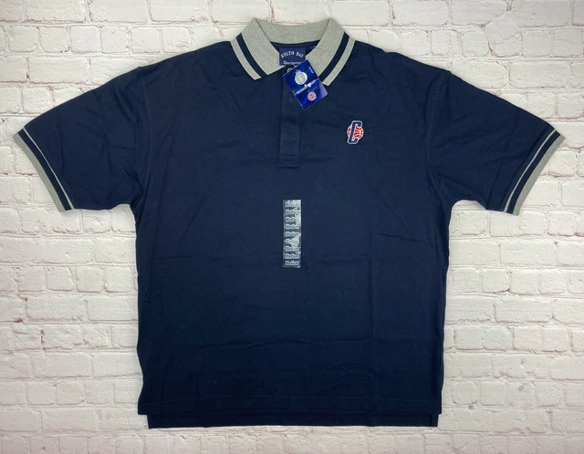 NWT Vintage UConn Huskies Polo Shirt NCAA Basketball Men’s Size Medium