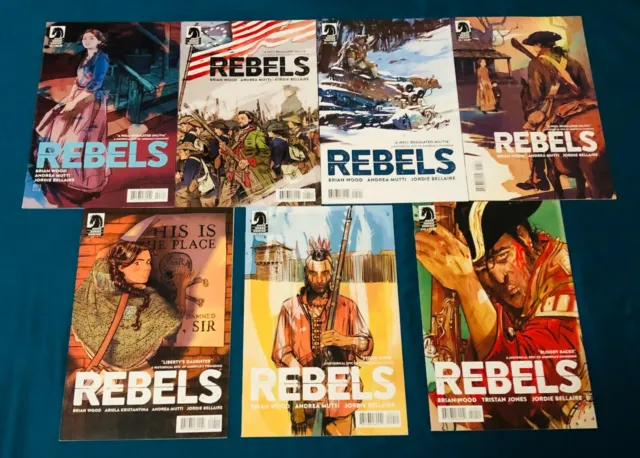 Rebel Comics #3-10 (Missing #4 & #9) Dark Horse Comic Book Lot/ Series Run
