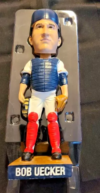 NEW IN BOX 2012 Milwaukee Braves Bob Uecker Catching Bobblehead SGA