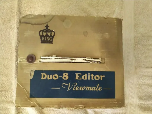 Vintage King Duo-8 Editor Viewmate - 8mm Cine Editor With Original Box 3