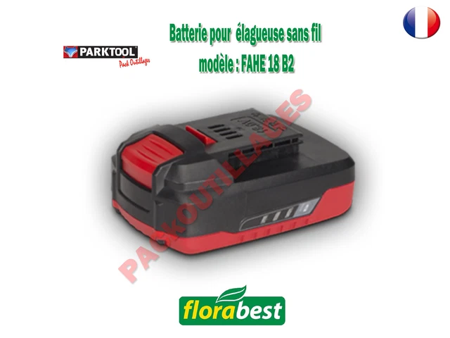 Batterie Pour Taille-haie Florabest Fah 18 C4 18V FAHE 18 B2/A1 Ioni di Litio Batteria Parkside/Florabest EUR 45,14
