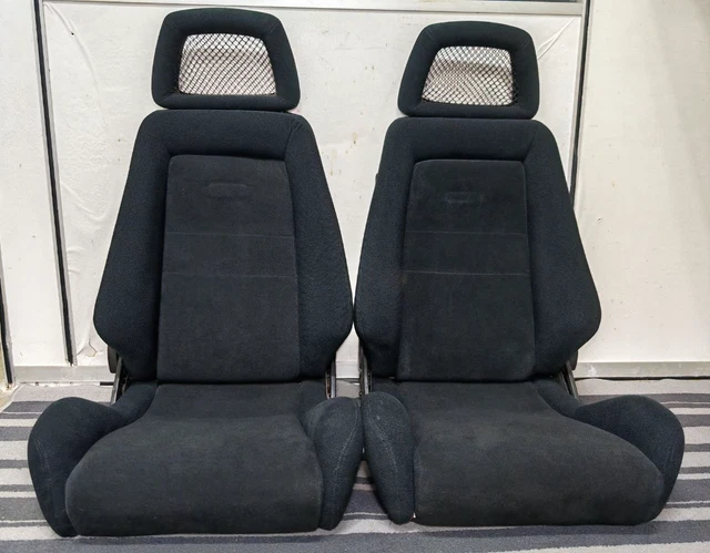 1m X 1.6m Recaro Style Orange Gradation Racing Seat Fabric - Universal Car Cloth