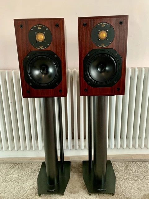 Monitor Audio 700 MONITOR AUDIO R700-S Gold Bookshelf Speakers Finished in Rosewood Audio ...