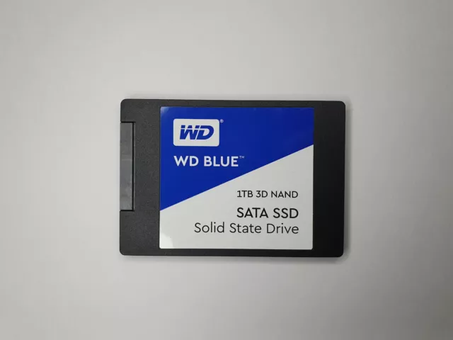 WD Blue 3D NAND SSD 1TB 1 Terrabyte WDS100T2B0A-00SM50 Speicher 2,5 Zoll Intern