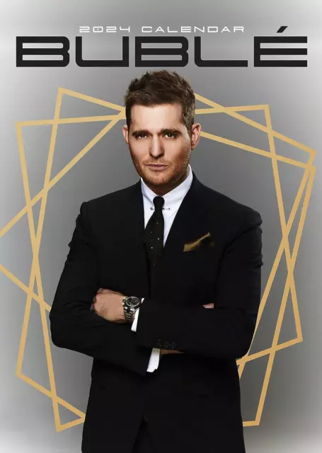 Michael Buble 2024 Calendar A3 Wall Calendar