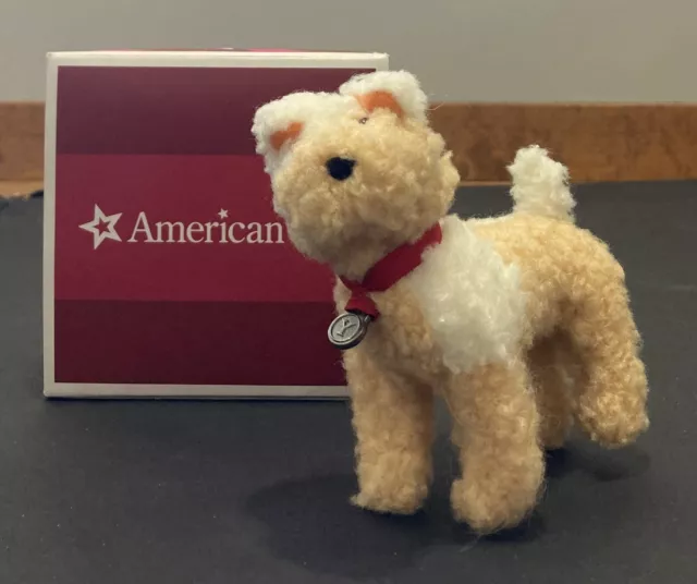 American Girl Emily Bennett's Pet Dog Yank EUC