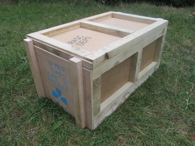 British Compo Rations WW2 REPRO RATIONS wooden Crate reenactment British Compo £35.00 ...