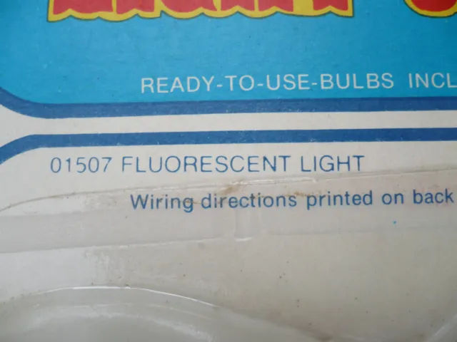 Vintage Life-Like Light-Ups Fluorescent Light Airport Signs Sealed Package NOS 2