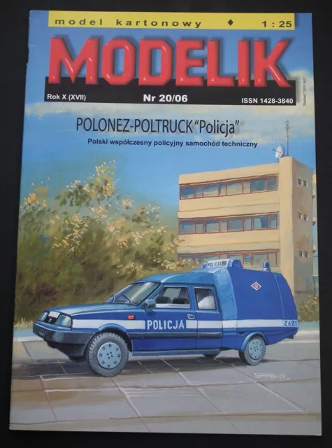 Modelik 20/2006 - Polnisches Auto Polonez Poltruck - Policja