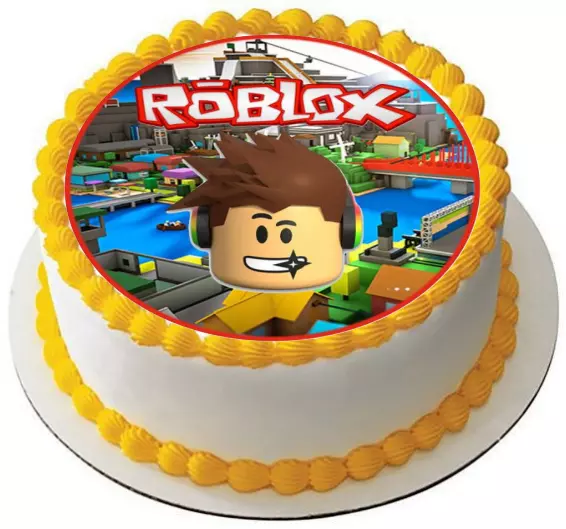 Roblox Boy Edible Cake Topper – Edible Cake Toppers