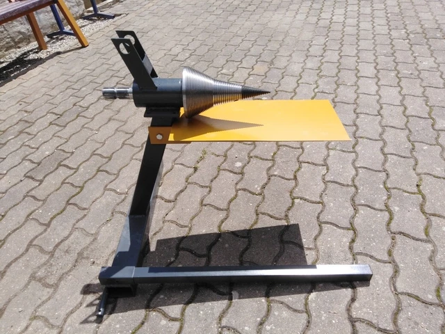 Vite Conica Rotativa Per Spaccalegna A Trattore - Diametro 128mm, PTU, Attrezzo Agricolo Professionale - Foto 6