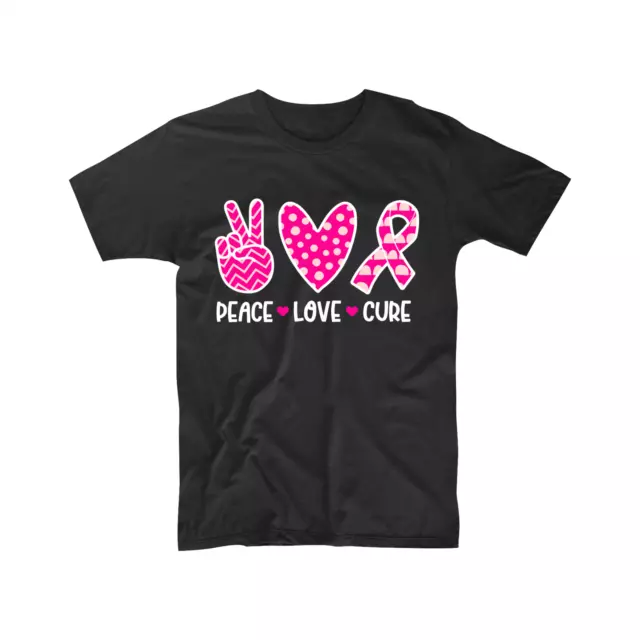 Cancer Shirt Ribbon Fck Cancer Feather Breast Cancer Awareness T-shirt top Hope