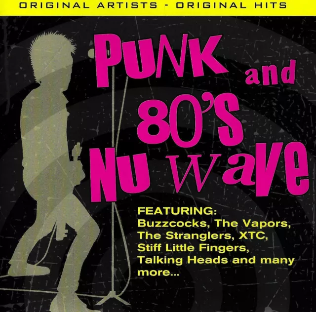 Various - Punk and 80's Nu Wave 12 original hits/artists CD Brand New