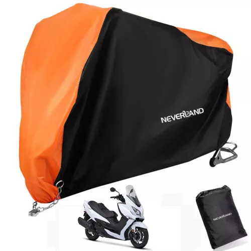 XL Motorcycle Cover Outdoor Waterproof Dust Rain For Suzuki Burgman 400 650 200