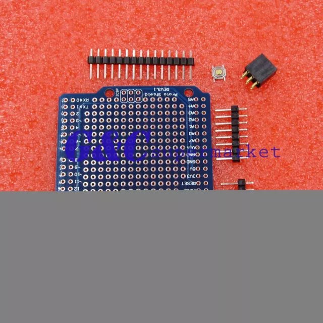 Proto Screw Shield Board For Arduino Compatible Improved version support A6 A7