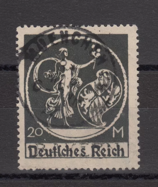 DR 1920, MiNr. 138 II, gestempelt.