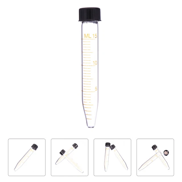 Microcentrifuge Tube, 1.5mL, PP, Attached Snap Cap, Graduated, Assorted