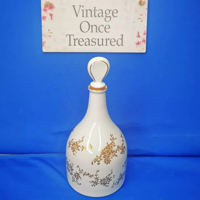 Crown Staffordshire ARISTOCRAT * WINE DECANTER w/ STOPPER * Christmas Table VGC