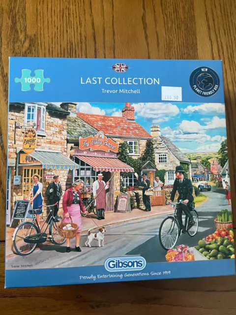 Gibson 1000 Piece Jigsaw Puzzle ‘Last Collection' Completed only once