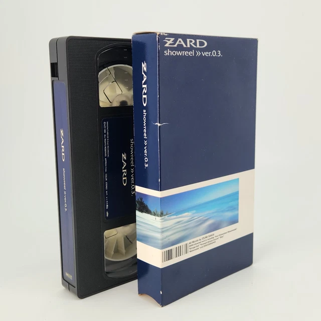ZARD SHOWREEL VER 0.3 VHS Music Tape Collectible Used Video EUR 74