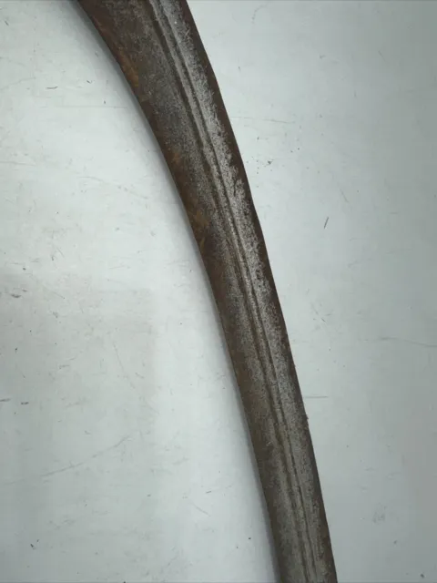 Vintage Antique Scythe Hay Grain Sickle Farm Tool Blade is 30" Long 3
