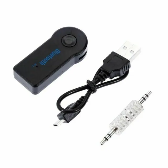 Wireless Bluetooth Receiver 3.5mm AUX Audio Stereo Music Home Car Adapter Kit 3