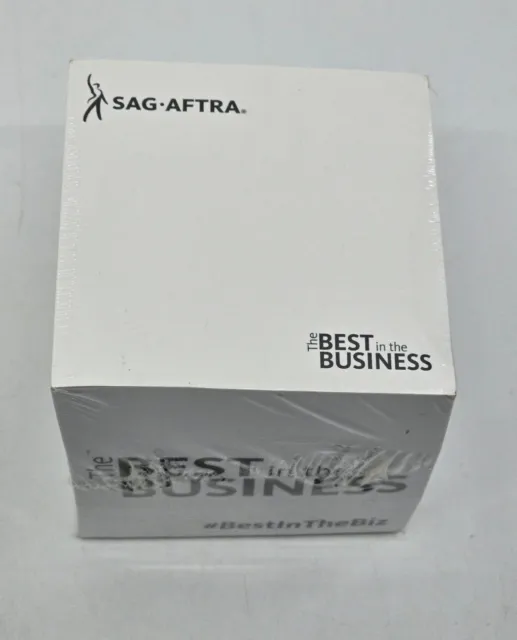 SAG-AFTRA Union Official Post It Note Block - NEW "Best in the Business"