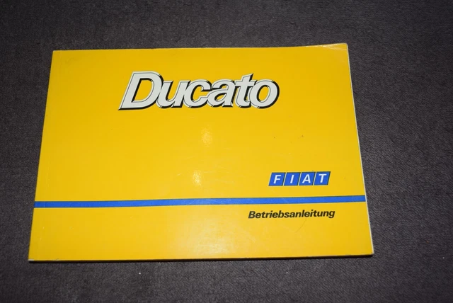 Fiat Ducato Bedienungsanleitung