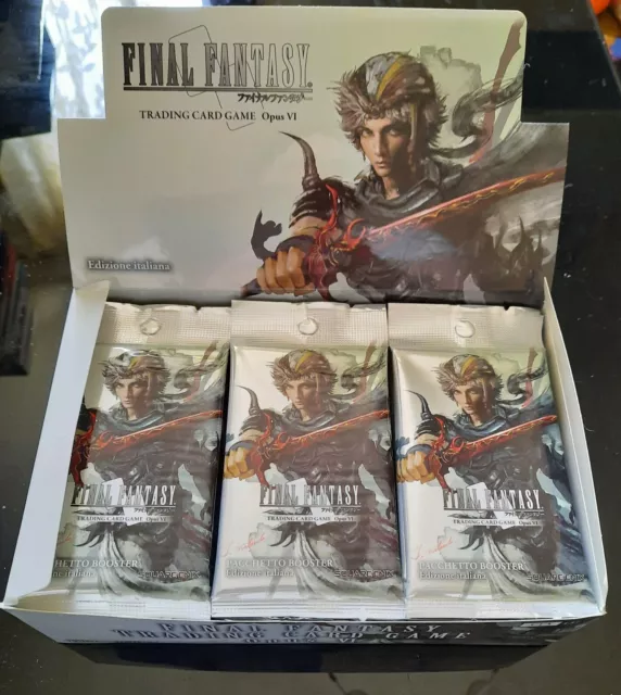 Final Fantasy Tcg Opus 6 Ita 36 BUSTE SIGILLATE