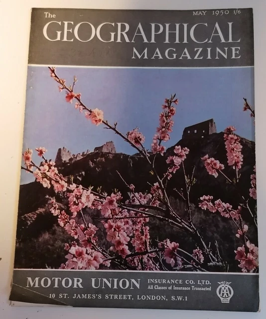 THE GEOGRAPHICAL MAGAZINE 1950 -1954