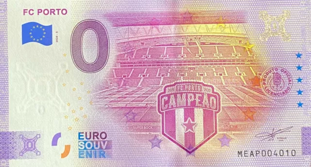 Billet 0  Euro Fc Porto Portugal  Anniversary  2020 Numero Divers