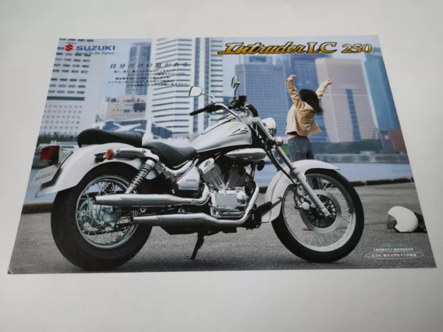 Suzuki Intruder LC 250 de 2003 Japan Prospectus Catalogue Brochure Moto
